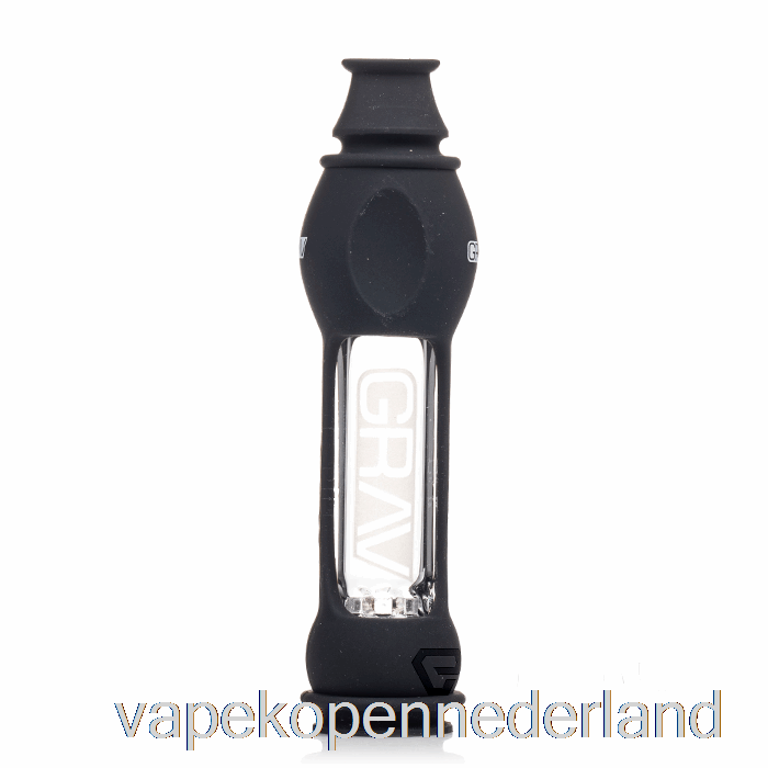 Vape Nederland Grav Octo-taster Met Siliconen Skin Zwart